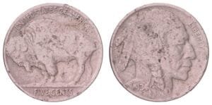 UNITED STATES OF AMERICA 5 cents 1934 / Buffalo Nickel / VF-