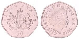 GREAT BRITAIN 50 pence 2013 / Centenary of the Birth of Christopher Ironside / VF+