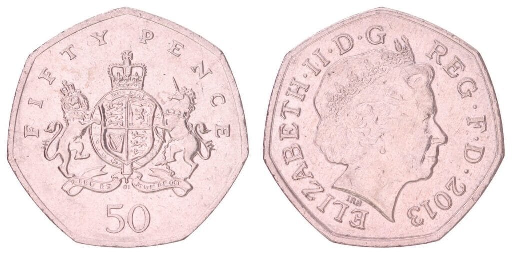 GREAT BRITAIN 50 pence 2013 / Centenary of the Birth of Christopher Ironside / VF+