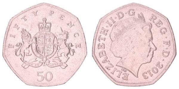 GREAT BRITAIN 50 pence 2013 / Centenary of the Birth of Christopher Ironside / VF+