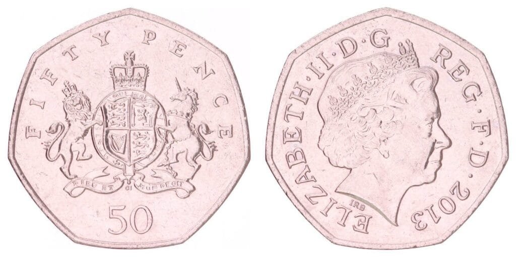 GREAT BRITAIN 50 pence 2013 / Centenary of the Birth of Christopher Ironside / VF+