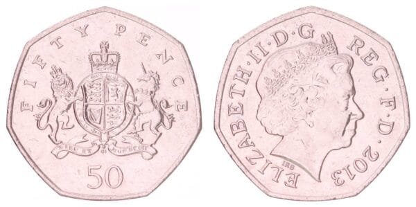 GREAT BRITAIN 50 pence 2013 / Centenary of the Birth of Christopher Ironside / VF+