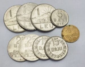 ROMANIA coins lot / various grades / 9 pcs.