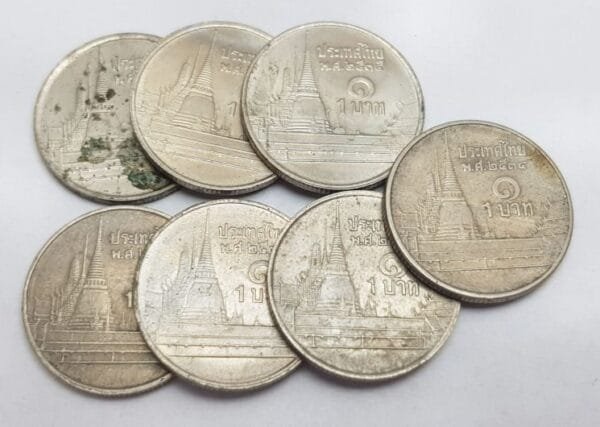 THAILAND coins lot / various grades / 7 pcs.