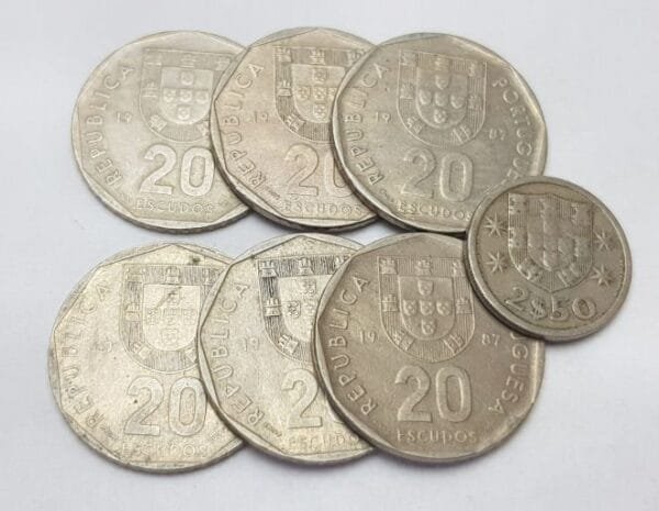 PORTUGAL coins lot / various grades / 7 pcs.