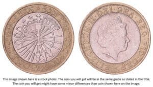 GREAT BRITAIN 2 pounds 2007 / 400th Anniversary of Guy Fawkes' Gunpowder Plot / VF
