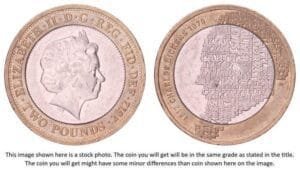 GREAT BRITAIN 2 pounds 2012 / 200th Anniversary of Birth of Charles Dickens / VF