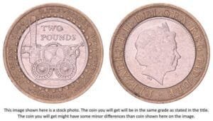 GREAT BRITAIN 2 pounds 2004 / 200th Anniversary of the Steam Locomotive / VF