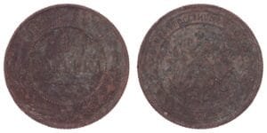 RUSSIA 1 kopeck 1904 / Empire / VG