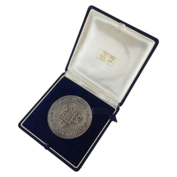 ITALY Medal replica of Genoa 2 scudi of Conrad II / Conradvs II Romanorvm Rex / Silver / 50 g / 60 mm