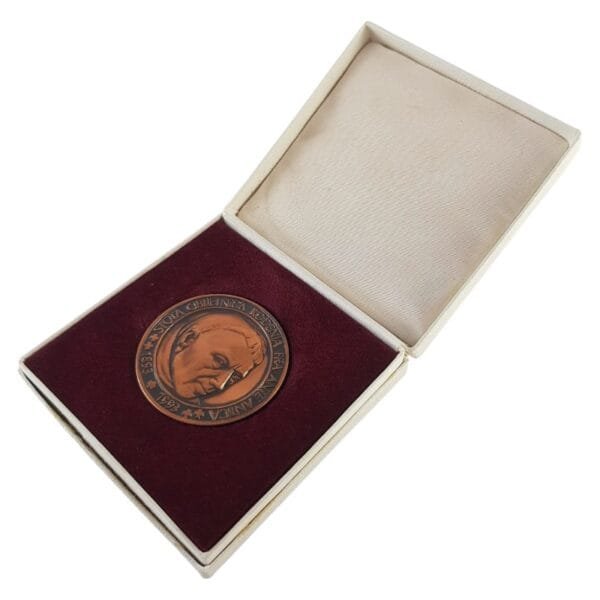 CROATIA 100th Anniversary of the Birth of Ante Antić medal by Damir Mataušić / Bronze / 73.55 g / 54 mm
