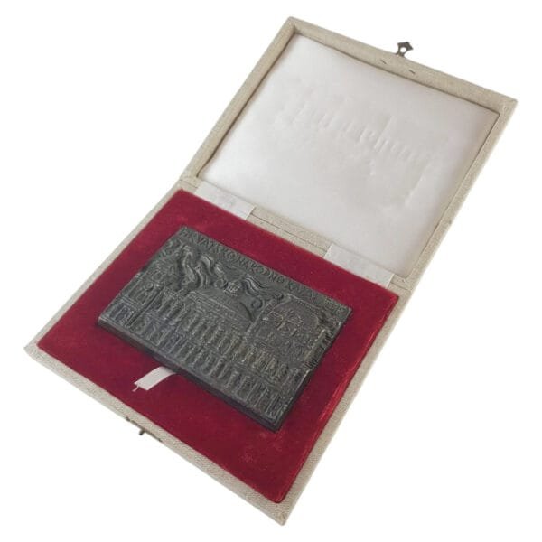 CROATIA Croatian National Theatre [Hrvatsko narodno kazalište] plaque / 542 g / 80 x 117 mm