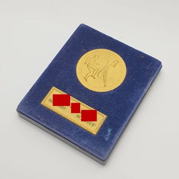 CROATIA Rudeš Football Club / Zagreb / award plaque / in case