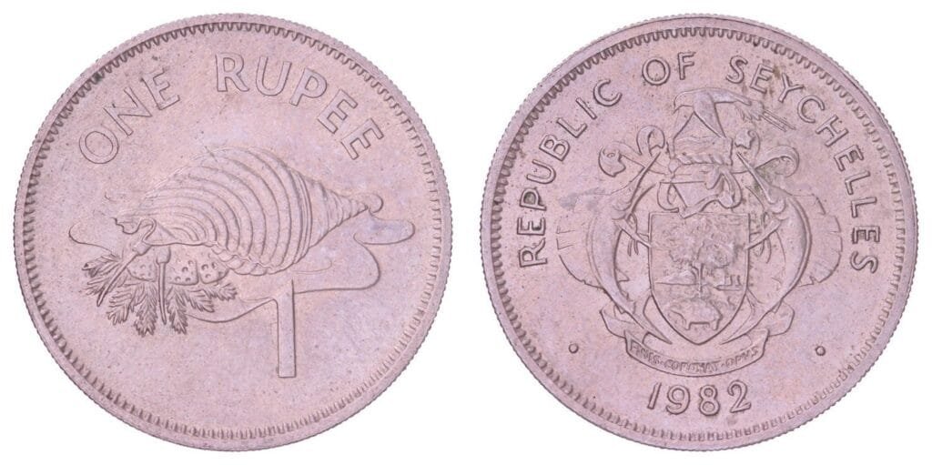 SEYCHELLES 1 rupee 1982 VF