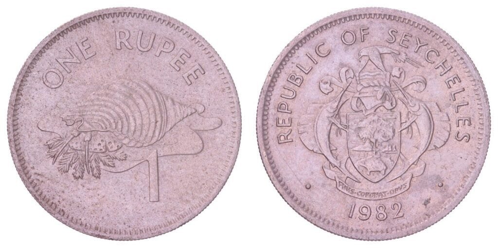 SEYCHELLES 1 rupee 1982 VF