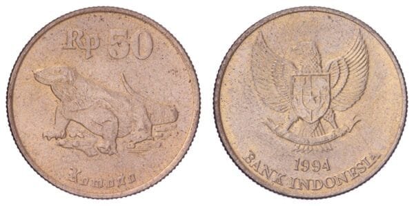 INDONESIA 50 rupiah 1994 UNC