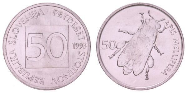 SLOVENIA 50 stotinov 1993 UNC