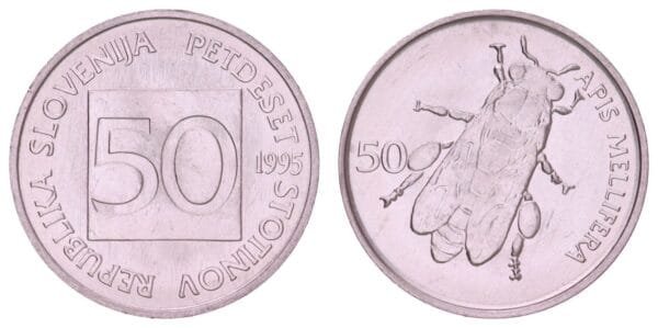 SLOVENIA 50 stotinov 1995 UNC