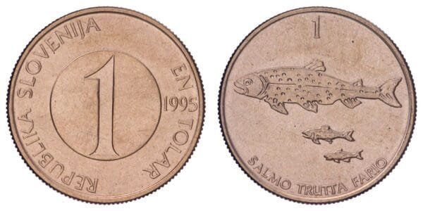 SLOVENIA 1 tolar 1995 UNC