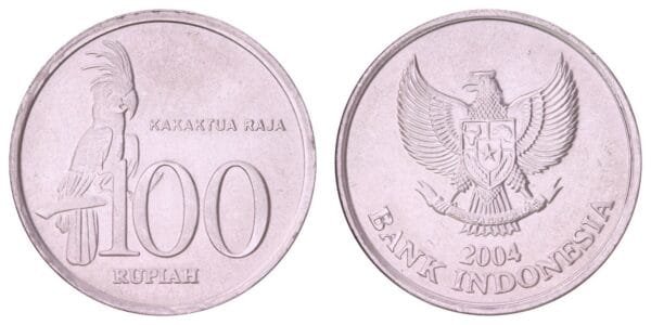 INDONESIA 100 rupiah 2004 UNC