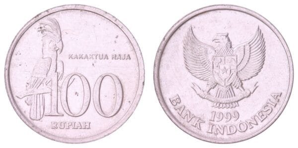 INDONESIA 100 rupiah 1999 XF