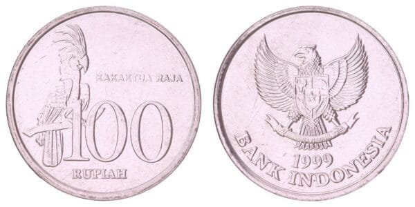 INDONESIA 100 rupiah 1999 UNC