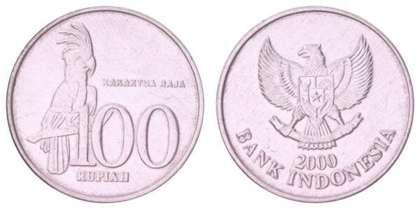 INDONESIA 100 rupiah 2000 UNC