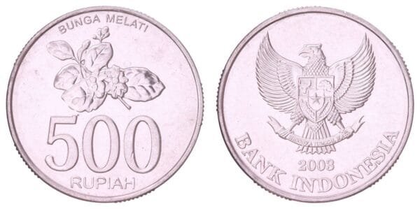 INDONESIA 500 rupiah 2003 UNC