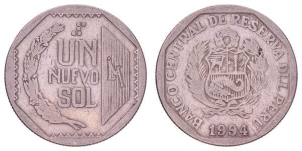 PERU 1 nuevo sol 1994 VF