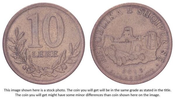 ALBANIA 10 leke 2013 VF