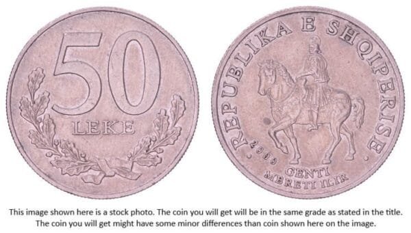 ALBANIA 50 leke 2000 VF