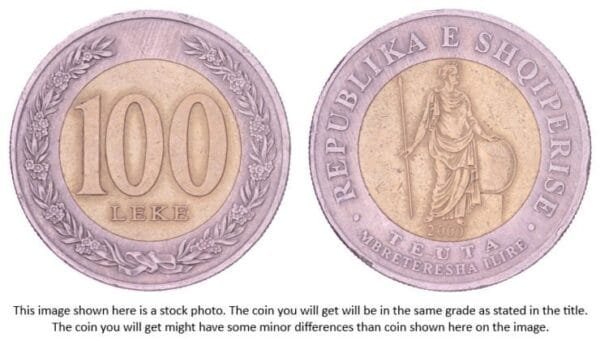 ALBANIA 100 leke 2000 VF