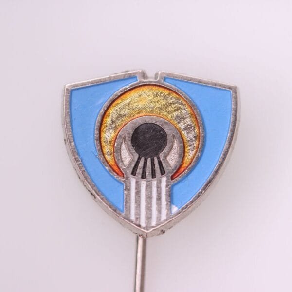 YUGOSLAVIA Croatia / City of Rijeka coat of arms / vintage lapel pin