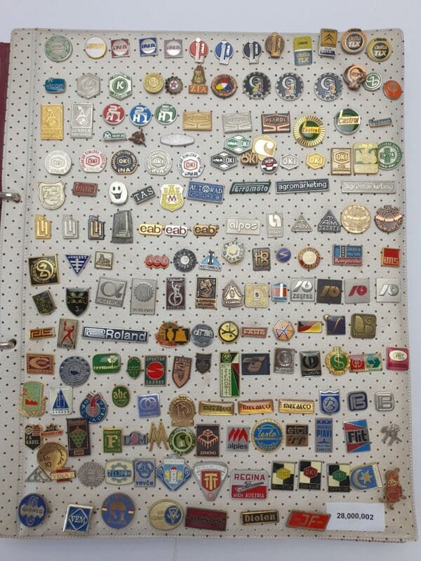 YUGOSLAVIA and other countries various lapel pins lot