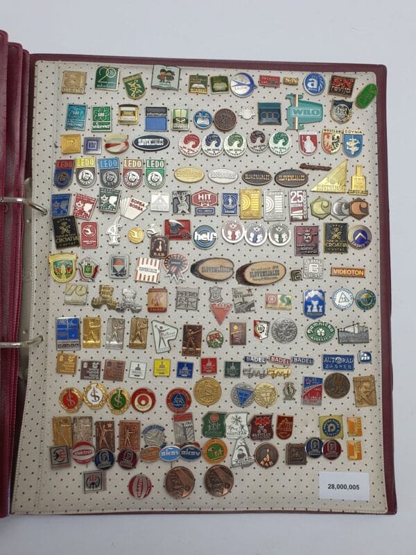 YUGOSLAVIA and other countries various lapel pins lot