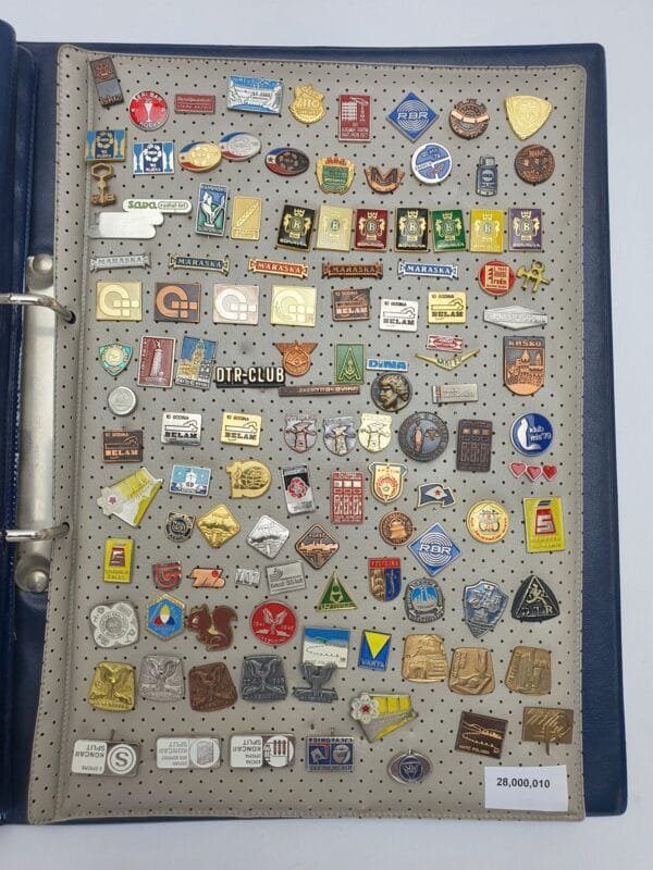 YUGOSLAVIA and other countries various lapel pins lot