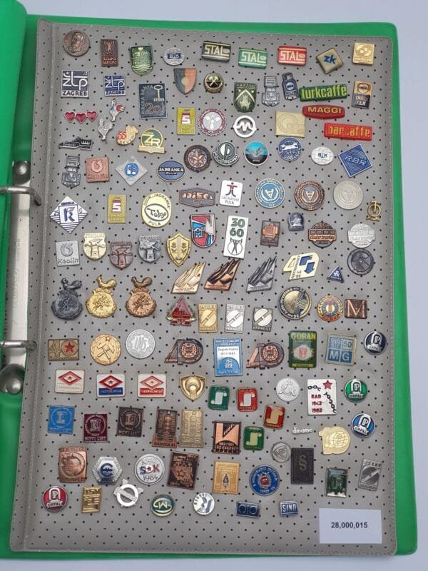 YUGOSLAVIA and other countries various lapel pins lot