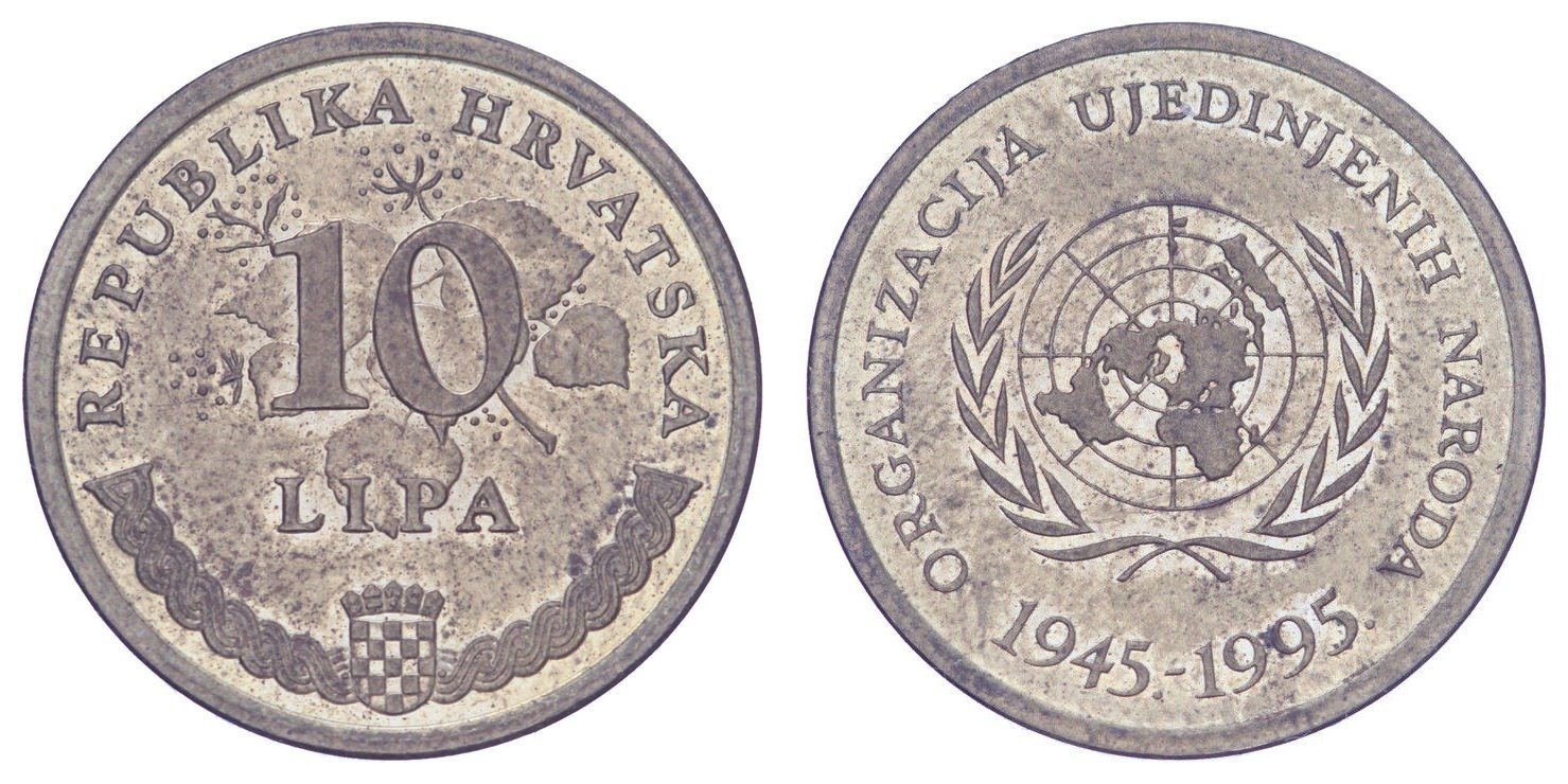 CROATIA 10 lipa 1995 / United Nations / XF-