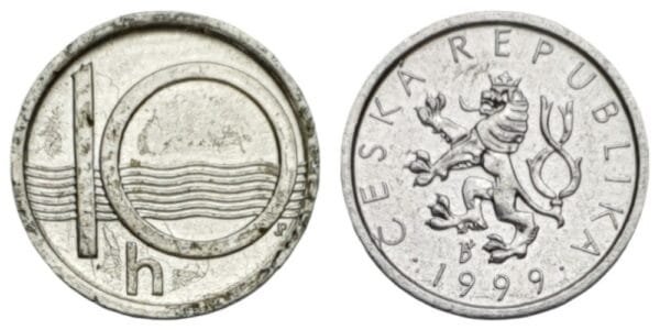 CZECH REPUBLIC 10 haleru 1999 XF