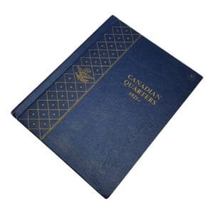 CANADA Whitman Album with holes for 25 cents coins / empty / used