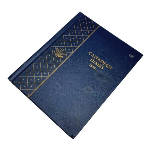 CANADA Whitman Album with holes for 10 cents coins / empty / used