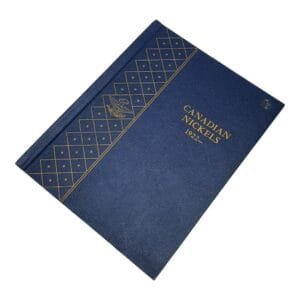CANADA Whitman Album with holes for 5 cents coins / empty / used