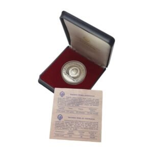 YUGOSLAVIA 5000 dinara 1985 / 40th Anniversary of WWII Victory / Josip Broz Tito / in case with certificate / Silver / Proof