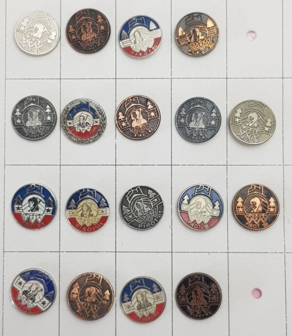 YUGOSLAVIA Serbia / Communist Youth Labour Action / ORA Pirot / lapel pins lot / 18 pcs.