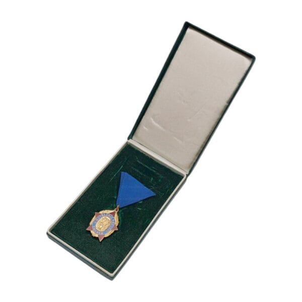 YUGOSLAVIA Croatia / Zagreb Police Department / 10 Years of Service Medal / in case