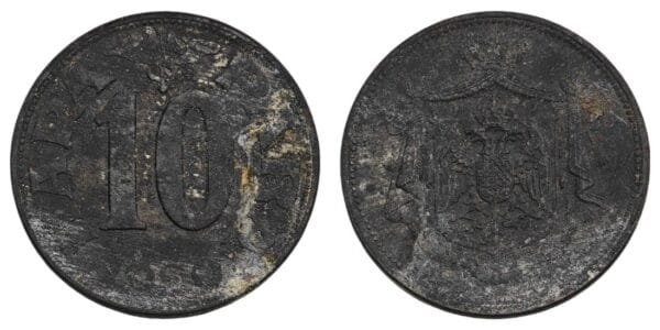 YUGOSLAVIA 10 para 1920 VF-