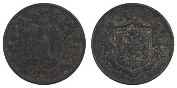YUGOSLAVIA 10 para 1920 VF