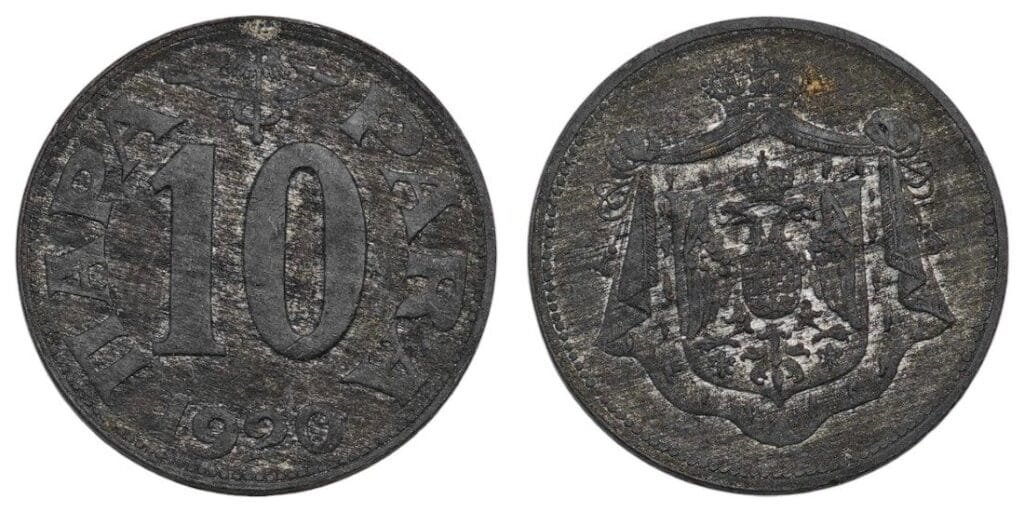 JUGOSLAVIJA 10 para 1920 VF