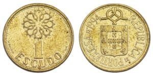PORTUGAL 1 escudo 1994 VF