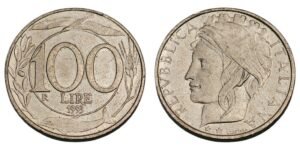 ITALY 100 lire 1993 XF